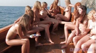 [OnnDL] Candid HD: Nudist Boat Cruise Full HD video